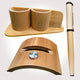 Eco-Friendly Bamboo Desk Set – Pen Holder, Bamboo Pen & Mobile Stand - Compo Offer